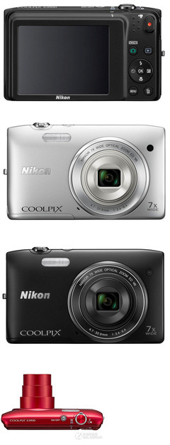 【【正品国行】Nikon/尼康 COOLPIX S3500 数码相机尼康s3500】价格,厂家,图片,普通数码相机,南京熙儒电子科技-